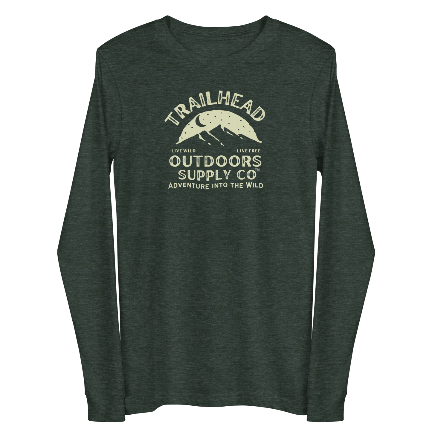 Trailhead Outdoors Supply Co.™ Long Sleeve Tee | Bella + Canvas 3501