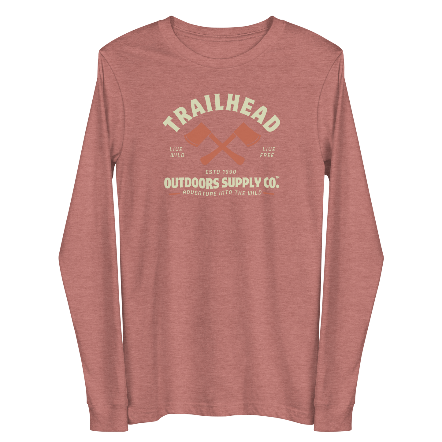 Trailhead Outdoors Supply Co.™ Long Sleeve Tee | Bella + Canvas 3501