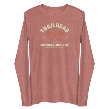 Trailhead Outdoors Supply Co.™ Long Sleeve Tee | Bella + Canvas 3501