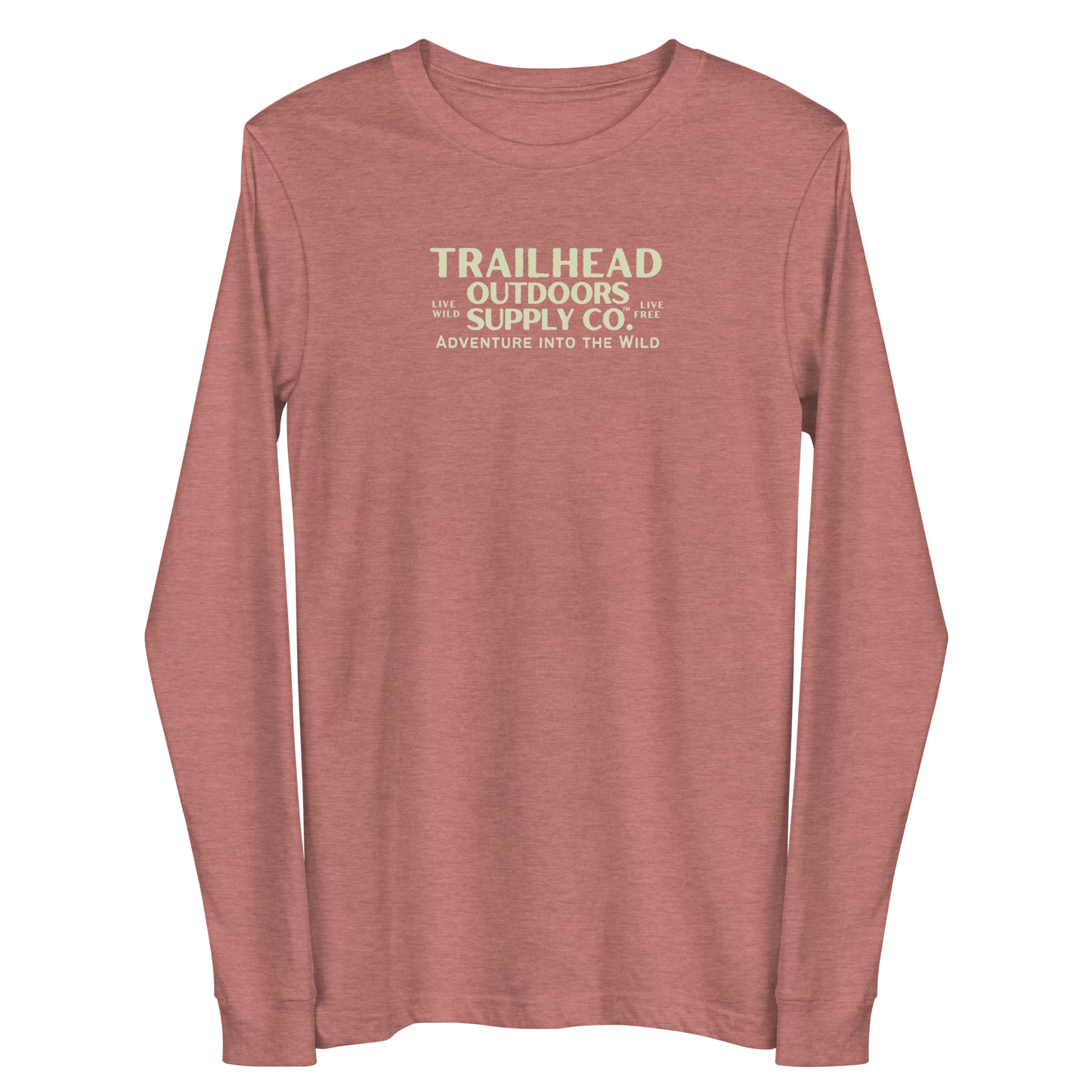 Trailhead Outdoors Supply Co.™ Long Sleeve Tee | Bella + Canvas 3501