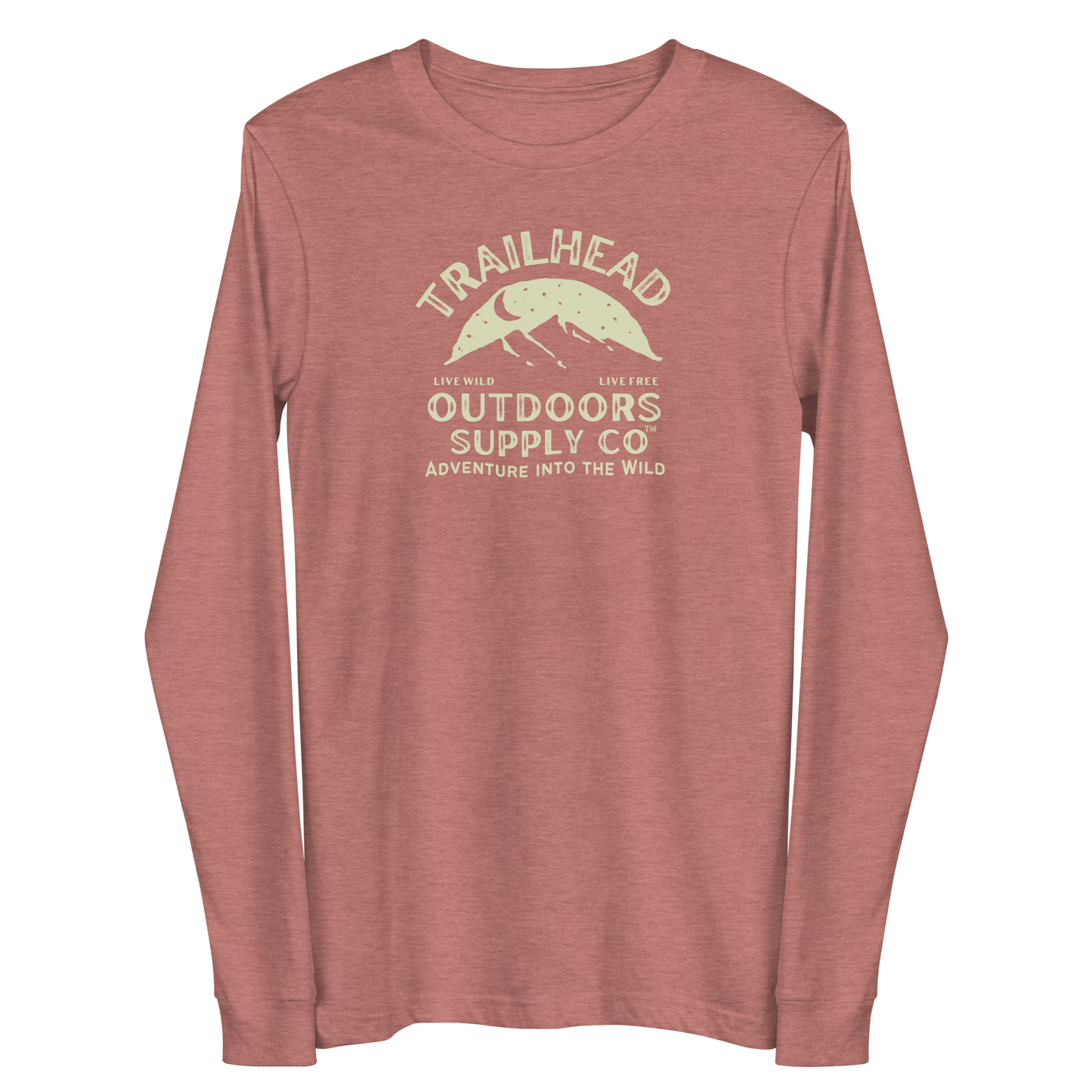 Trailhead Outdoors Supply Co.™ Long Sleeve Tee | Bella + Canvas 3501