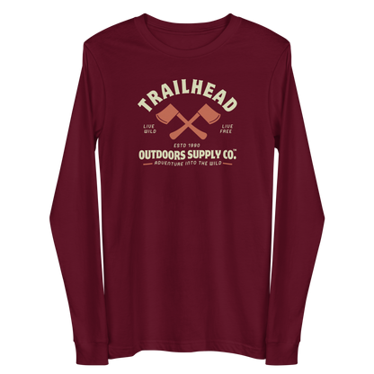 Trailhead Outdoors Supply Co.™ Long Sleeve Tee | Bella + Canvas 3501