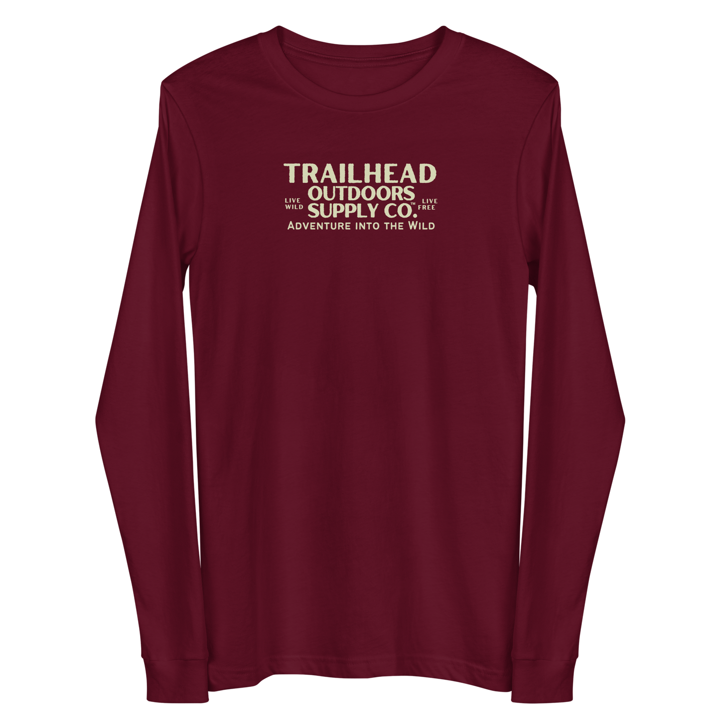 Trailhead Outdoors Supply Co.™ Long Sleeve Tee | Bella + Canvas 3501