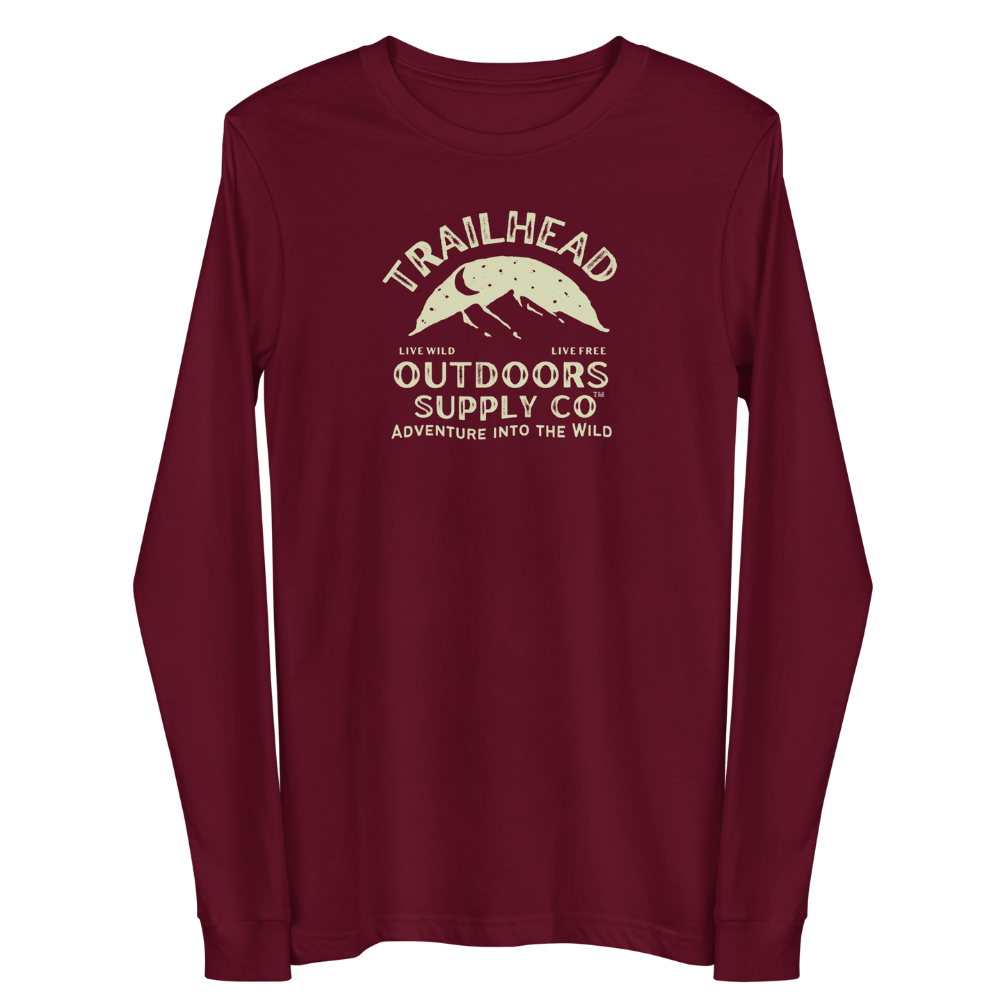 Trailhead Outdoors Supply Co.™ Long Sleeve Tee | Bella + Canvas 3501