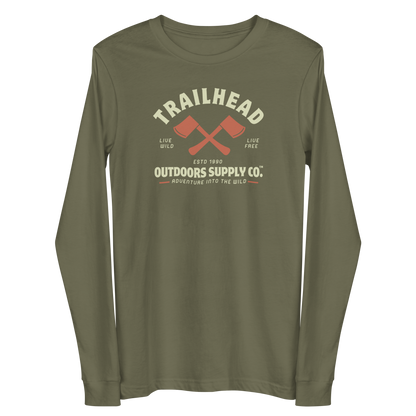 Trailhead Outdoors Supply Co.™ Long Sleeve Tee | Bella + Canvas 3501