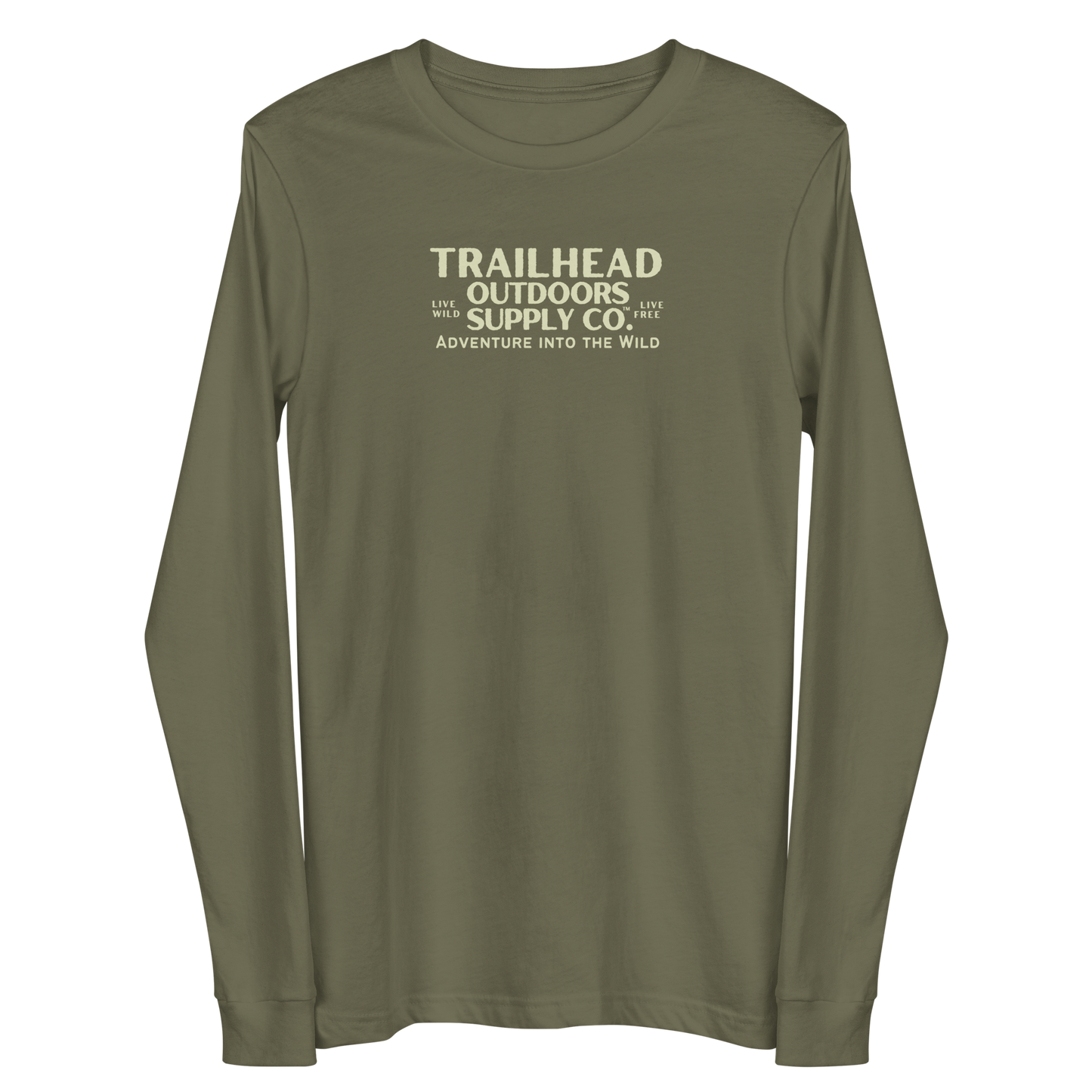 Trailhead Outdoors Supply Co.™ Long Sleeve Tee | Bella + Canvas 3501