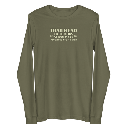 Trailhead Outdoors Supply Co.™ Long Sleeve Tee | Bella + Canvas 3501