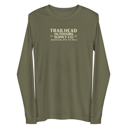 Trailhead Outdoors Supply Co.™ Long Sleeve Tee | Bella + Canvas 3501