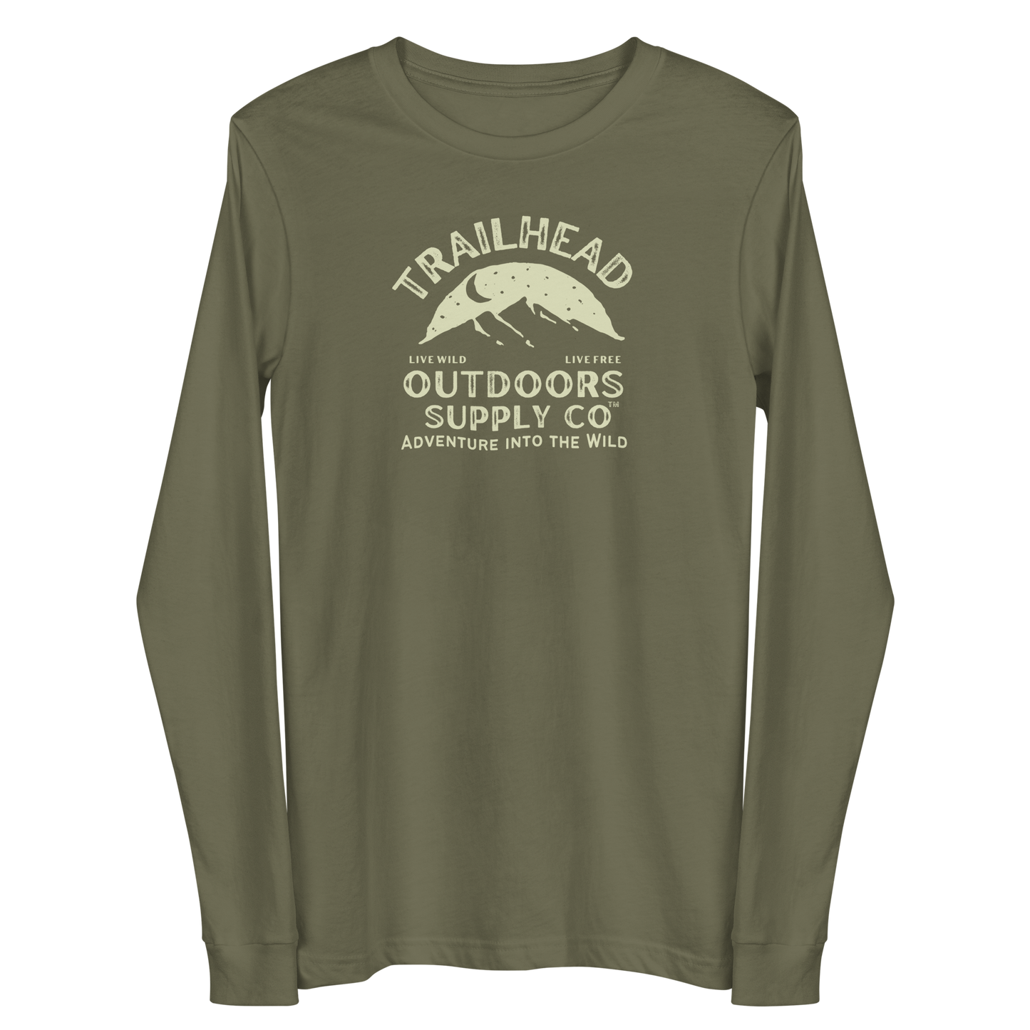 Trailhead Outdoors Supply Co.™ Long Sleeve Tee | Bella + Canvas 3501