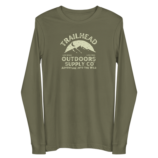 Trailhead Outdoors Supply Co.™ Long Sleeve Tee | Bella + Canvas 3501