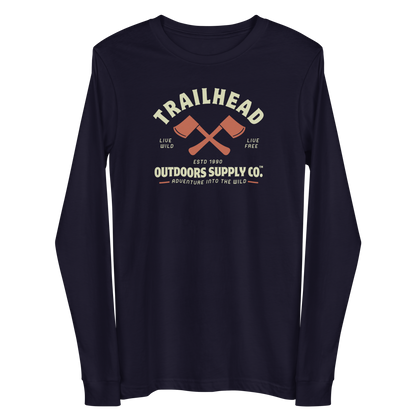 Trailhead Outdoors Supply Co.™ Long Sleeve Tee | Bella + Canvas 3501