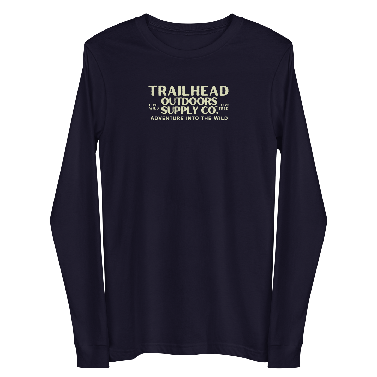 Trailhead Outdoors Supply Co.™ Long Sleeve Tee | Bella + Canvas 3501