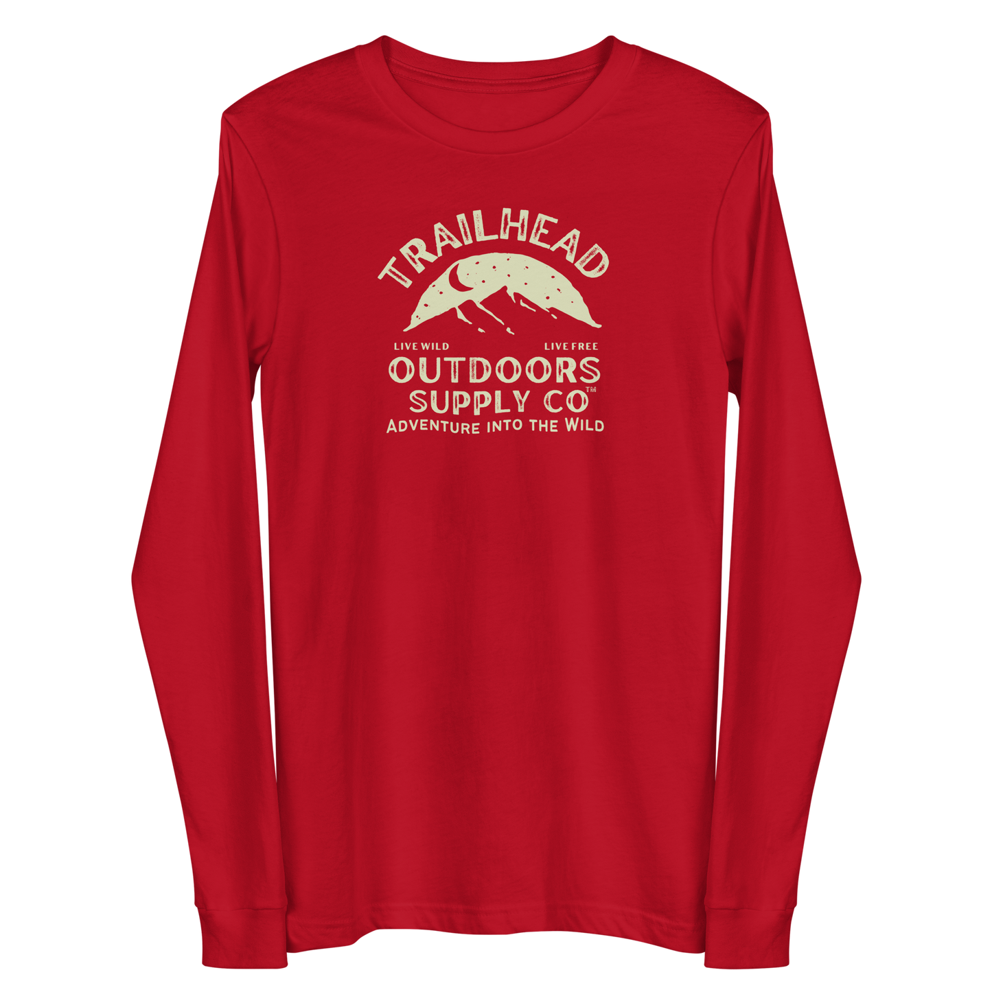 Trailhead Outdoors Supply Co.™ Long Sleeve Tee | Bella + Canvas 3501