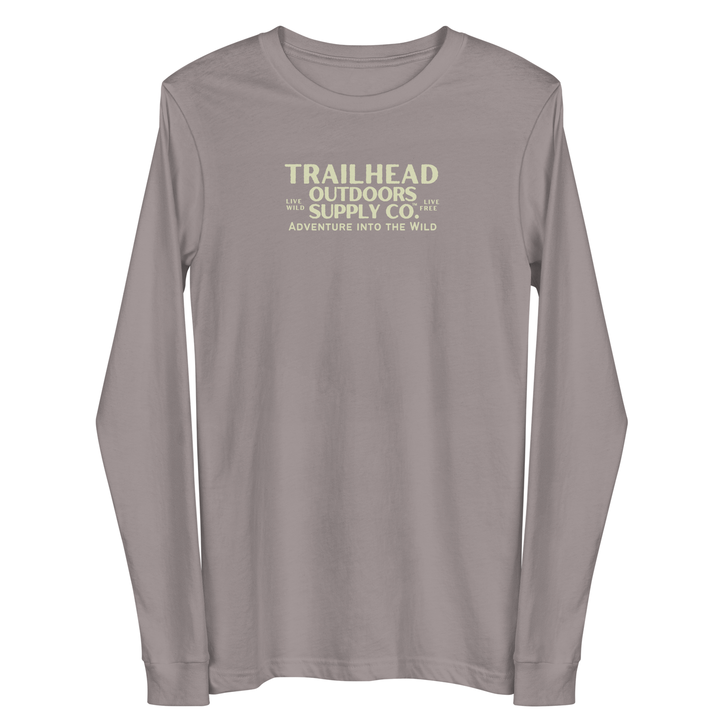 Trailhead Outdoors Supply Co.™ Long Sleeve Tee | Bella + Canvas 3501