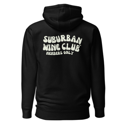 Suburban WIne Club™ Premium Hoodie | Cotton Heritage M2580 front/back