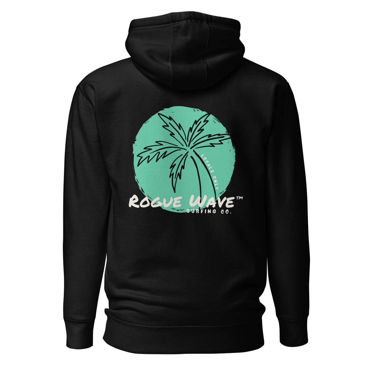 Rogue Wave Surfing Co™ Hoodie - Palm Tree