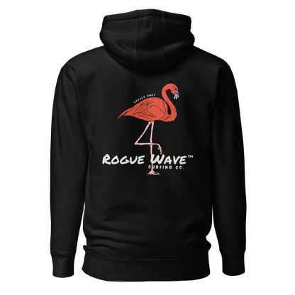 Rogue Wave Surfing Co™ Hoodie - Flamingo