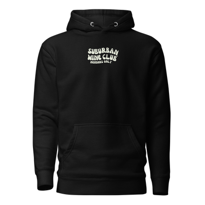 Suburban WIne Club™ Premium Hoodie | Cotton Heritage M2580 front/back