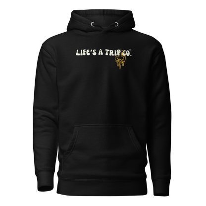 Life's a Trip Co.™ Premium Hoodie | Cotton Heritage M2580 | front/back