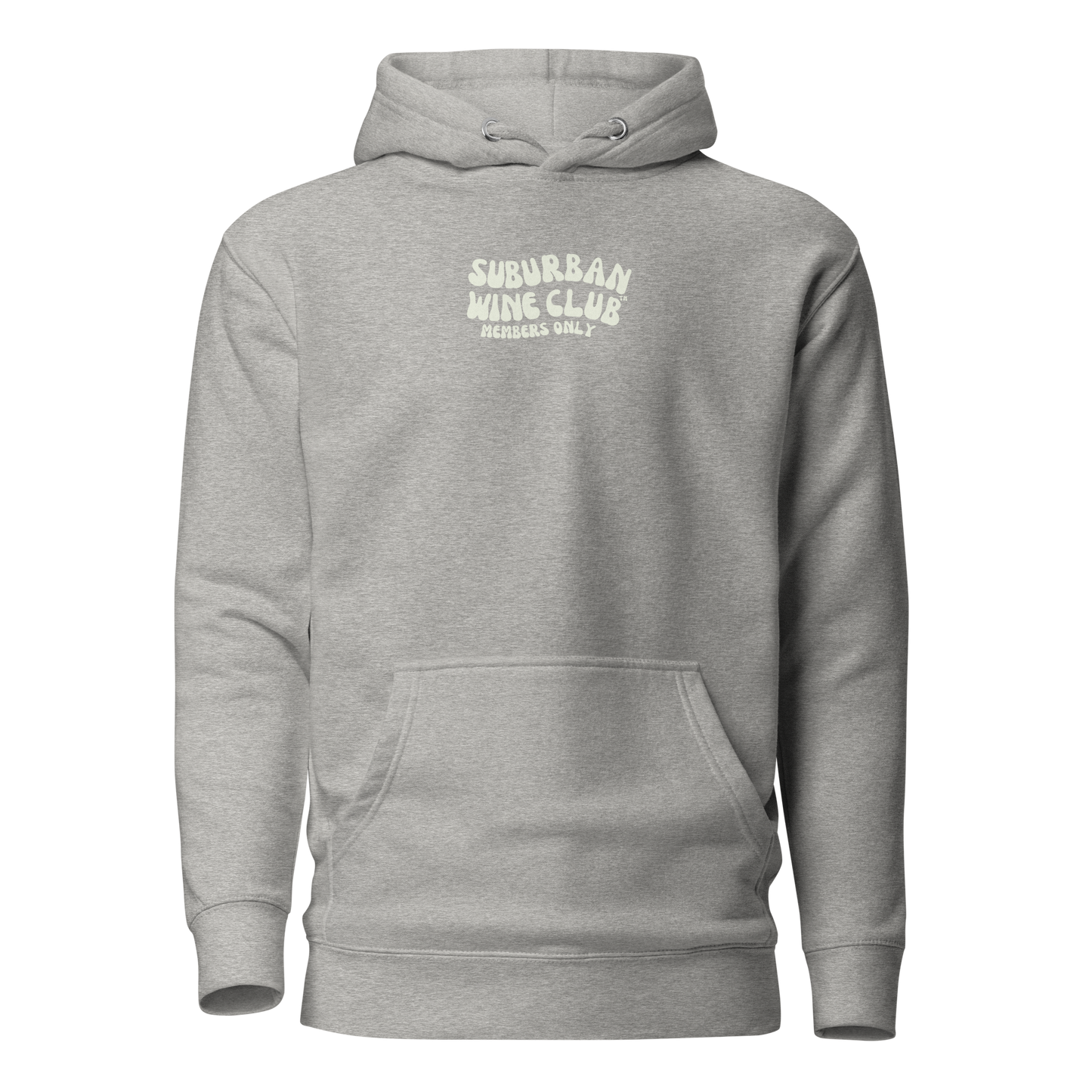 Suburban WIne Club™ Premium Hoodie | Cotton Heritage M2580 front/back