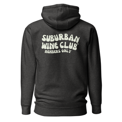 Suburban WIne Club™ Premium Hoodie | Cotton Heritage M2580 front/back