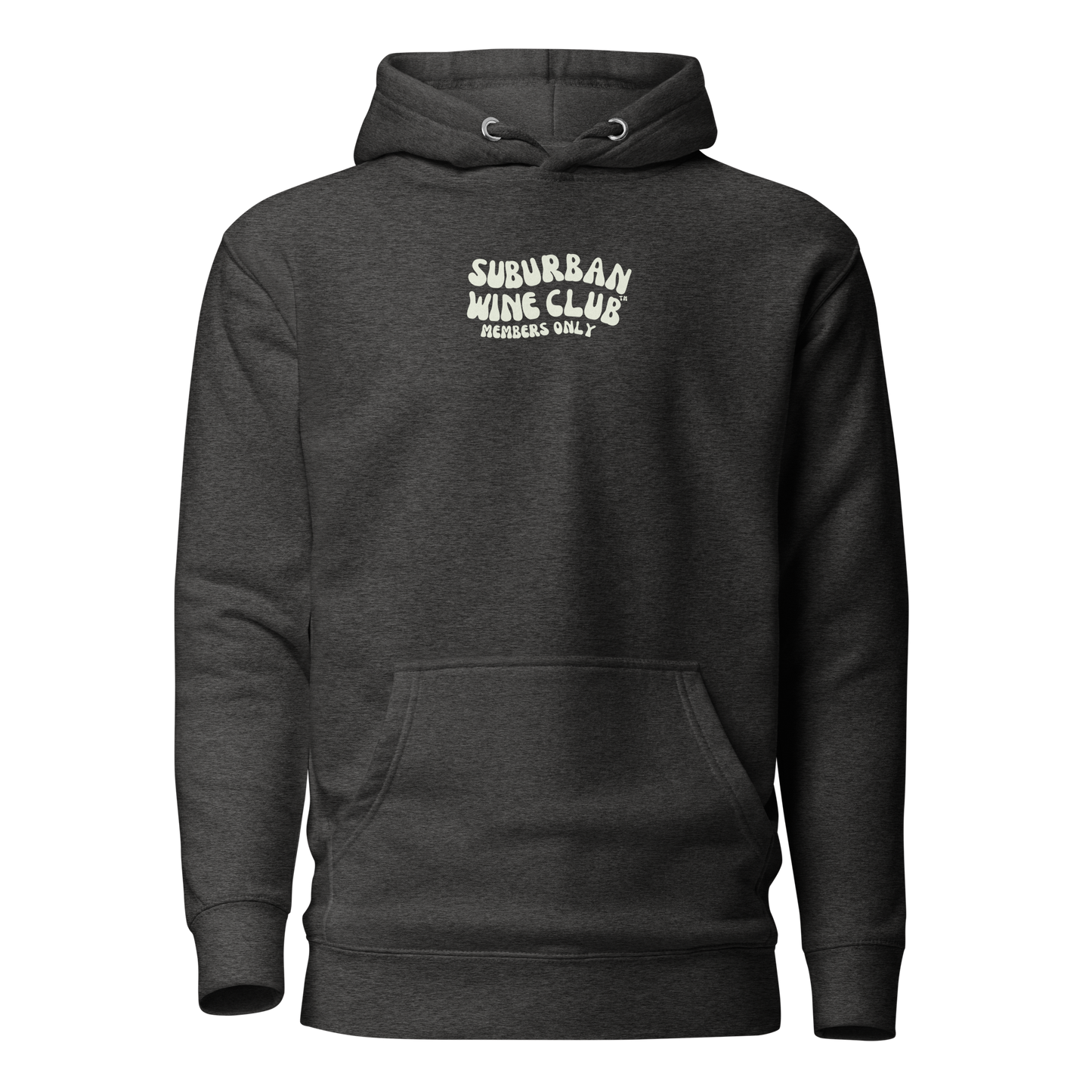 Suburban WIne Club™ Premium Hoodie | Cotton Heritage M2580 front/back