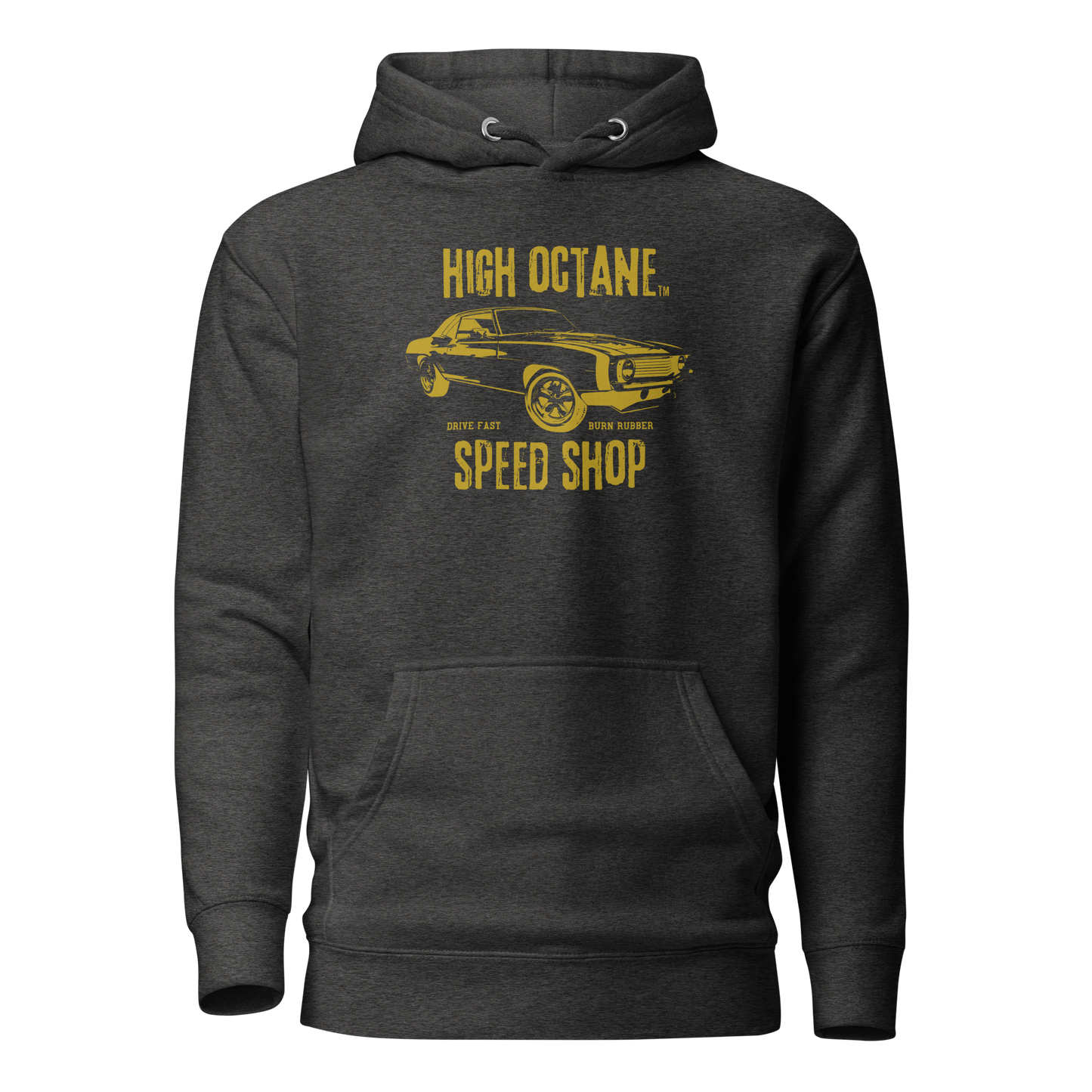 High Octane Speed Shop™ Premium Hoodie | Cotton Heritage M2580 Front