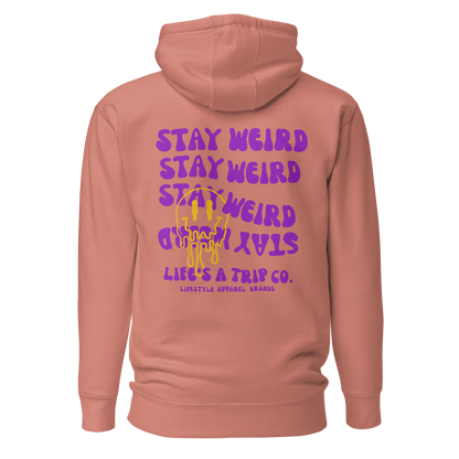 Life's a Trip Co.™ Stay Weird Premium Hoodie | Cotton Heritage M2580