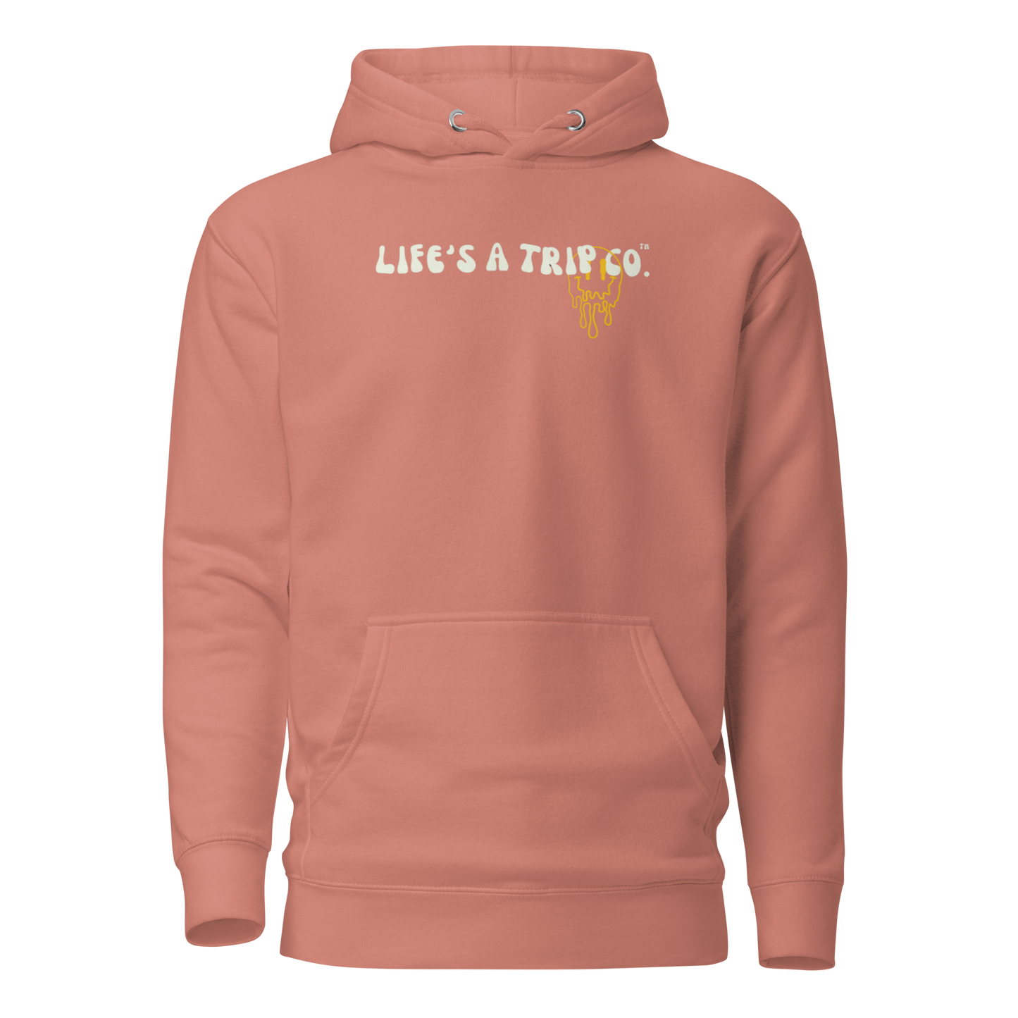 Life's a Trip Co.™ Premium Hoodie | Cotton Heritage M2580 | front/back