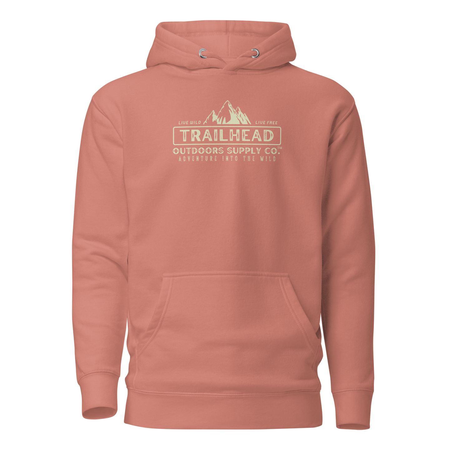 Trailhead Outdoors Supply Co.™ Premium Hoodie | Cotton Heritage M2580 | Front/Back