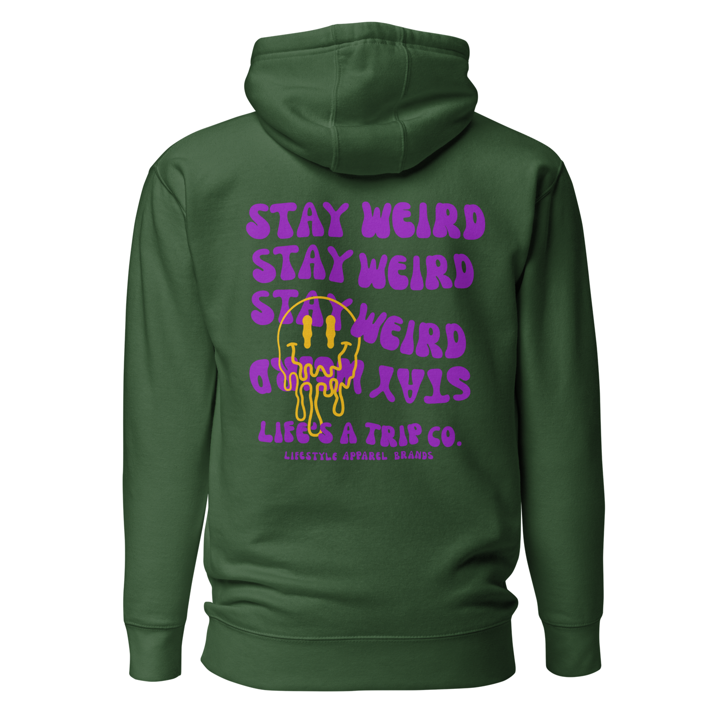 Life's a Trip Co.™ Stay Weird Premium Hoodie | Cotton Heritage M2580