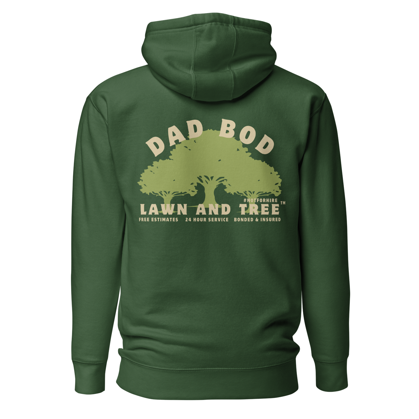 Dad Bod Lawn and Tree™ - Hoodie