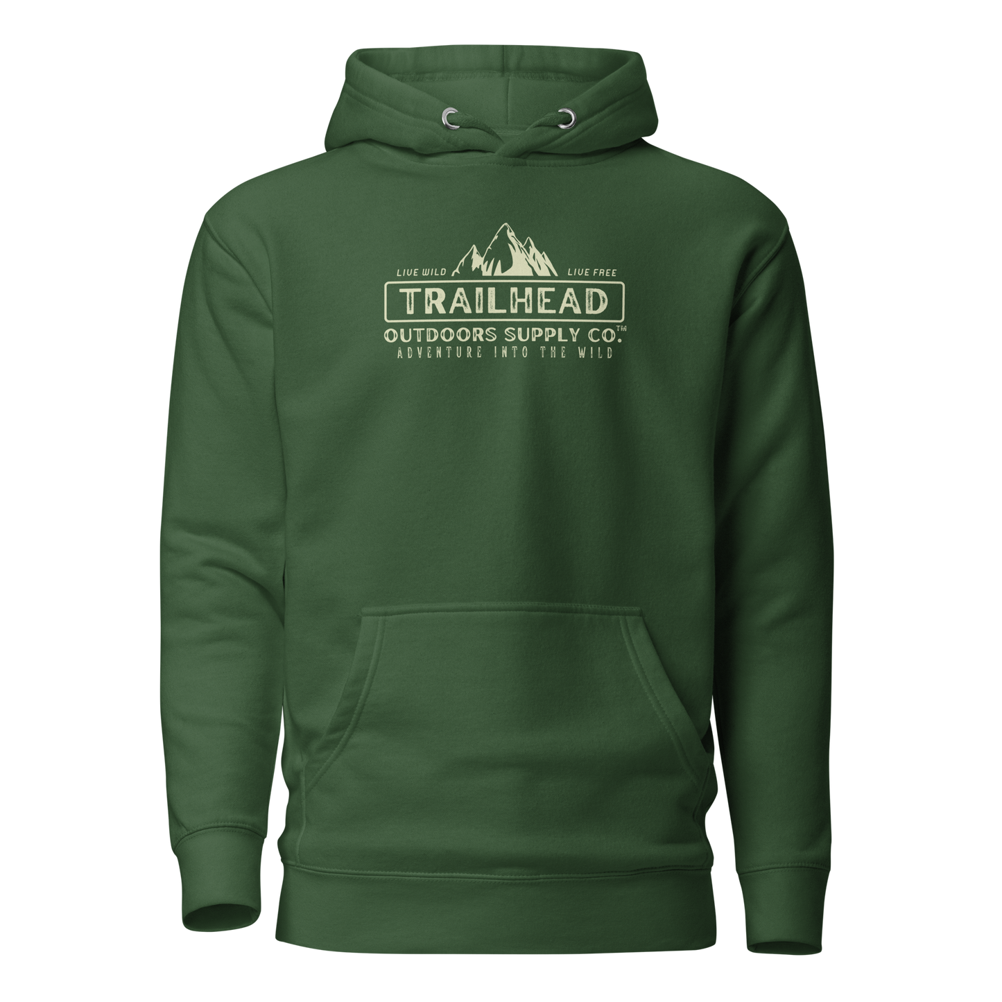 Trailhead Outdoors Supply Co.™ Premium Hoodie | Cotton Heritage M2580 | Front/Back