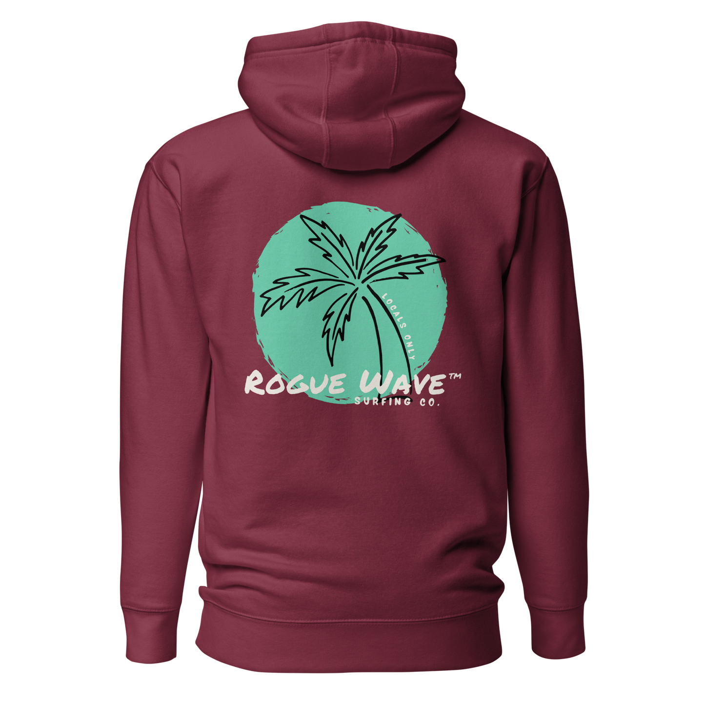 Rogue Wave Surfing Co™ Hoodie - Palm Tree