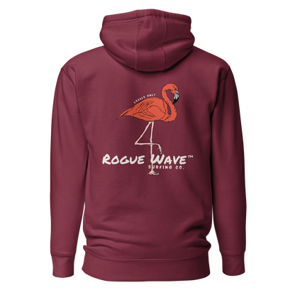 Rogue Wave Surfing Co™ Hoodie - Flamingo