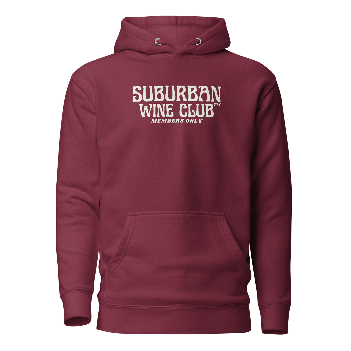 Suburban WIne Club™ Unisex Premium Hoodie | Cotton Heritage M2580 | Front