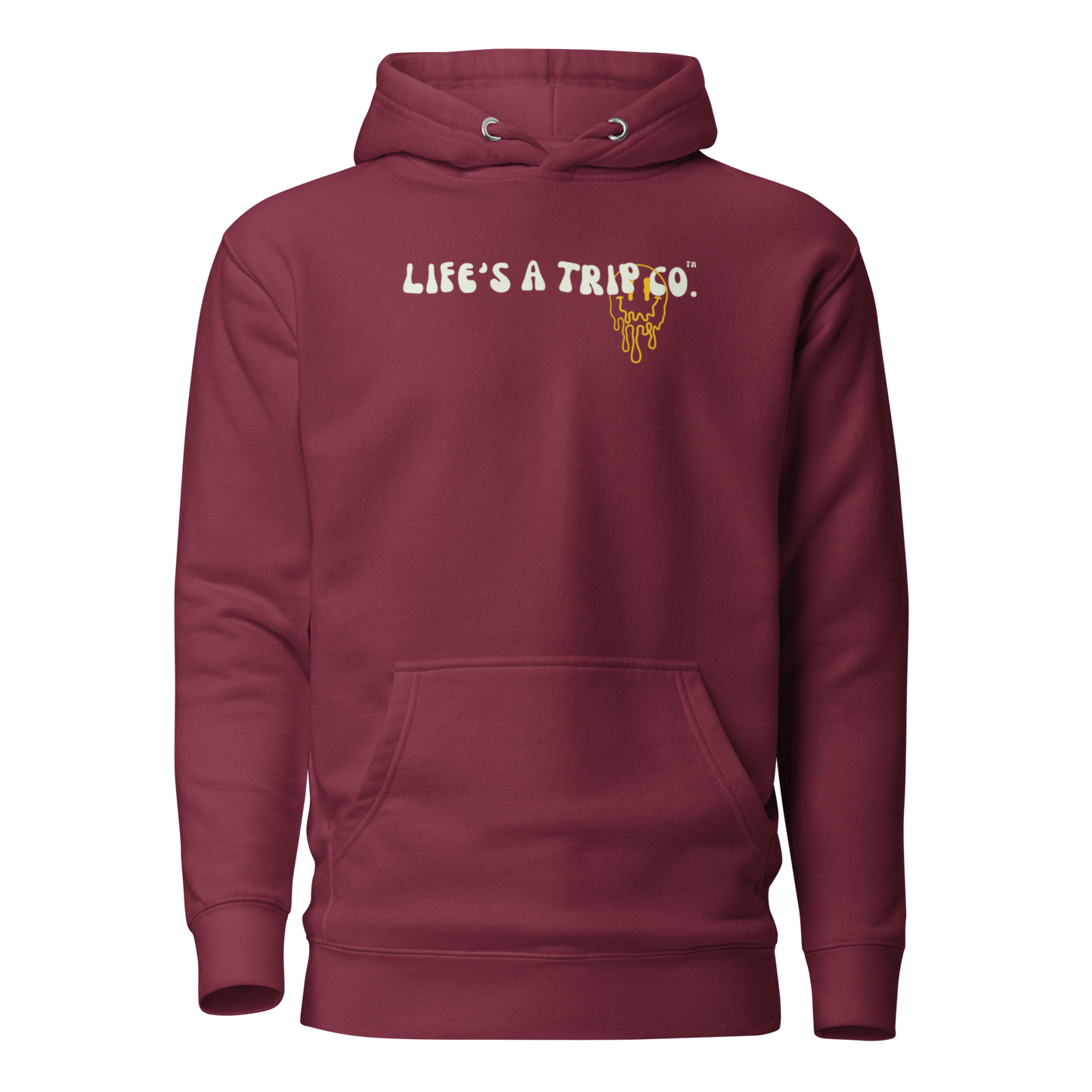 Life's a Trip Co.™ Premium Hoodie | Cotton Heritage M2580 | front/back