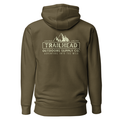 Trailhead Outdoors Supply Co.™ Premium Hoodie | Cotton Heritage M2580 | Front/Back