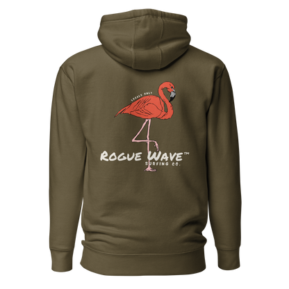 Rogue Wave Surfing Co™ Hoodie - Flamingo