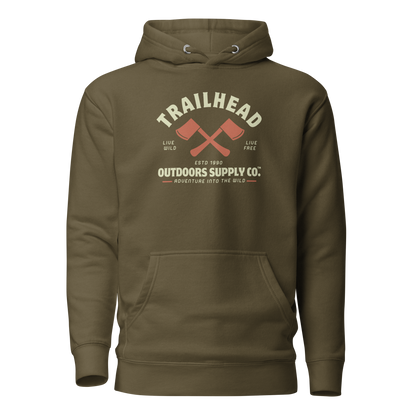 Trailhead Outdoors Supply Co.™ Premium Hoodie | Cotton Heritage M2580