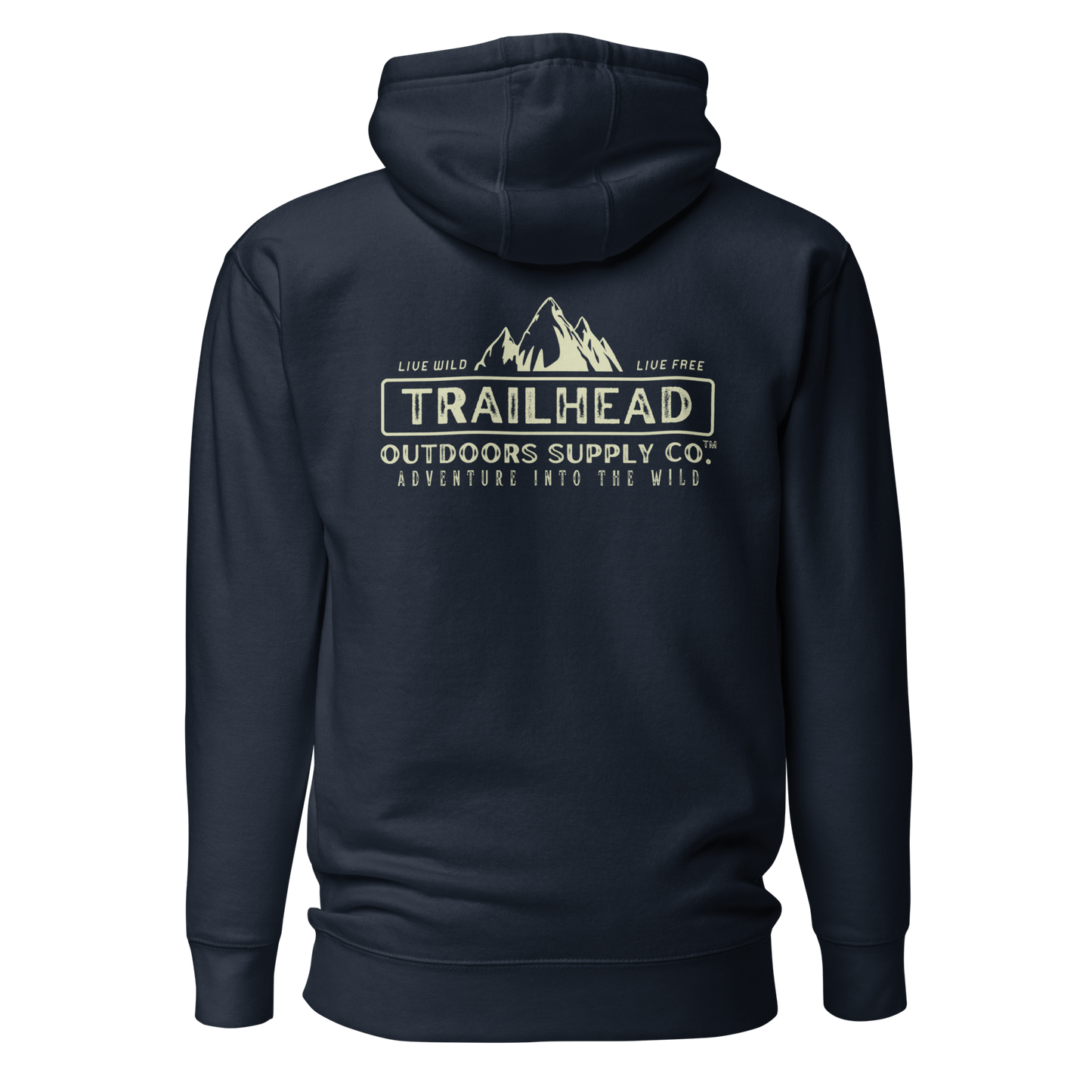 Trailhead Outdoors Supply Co.™ Premium Hoodie | Cotton Heritage M2580 | Front/Back