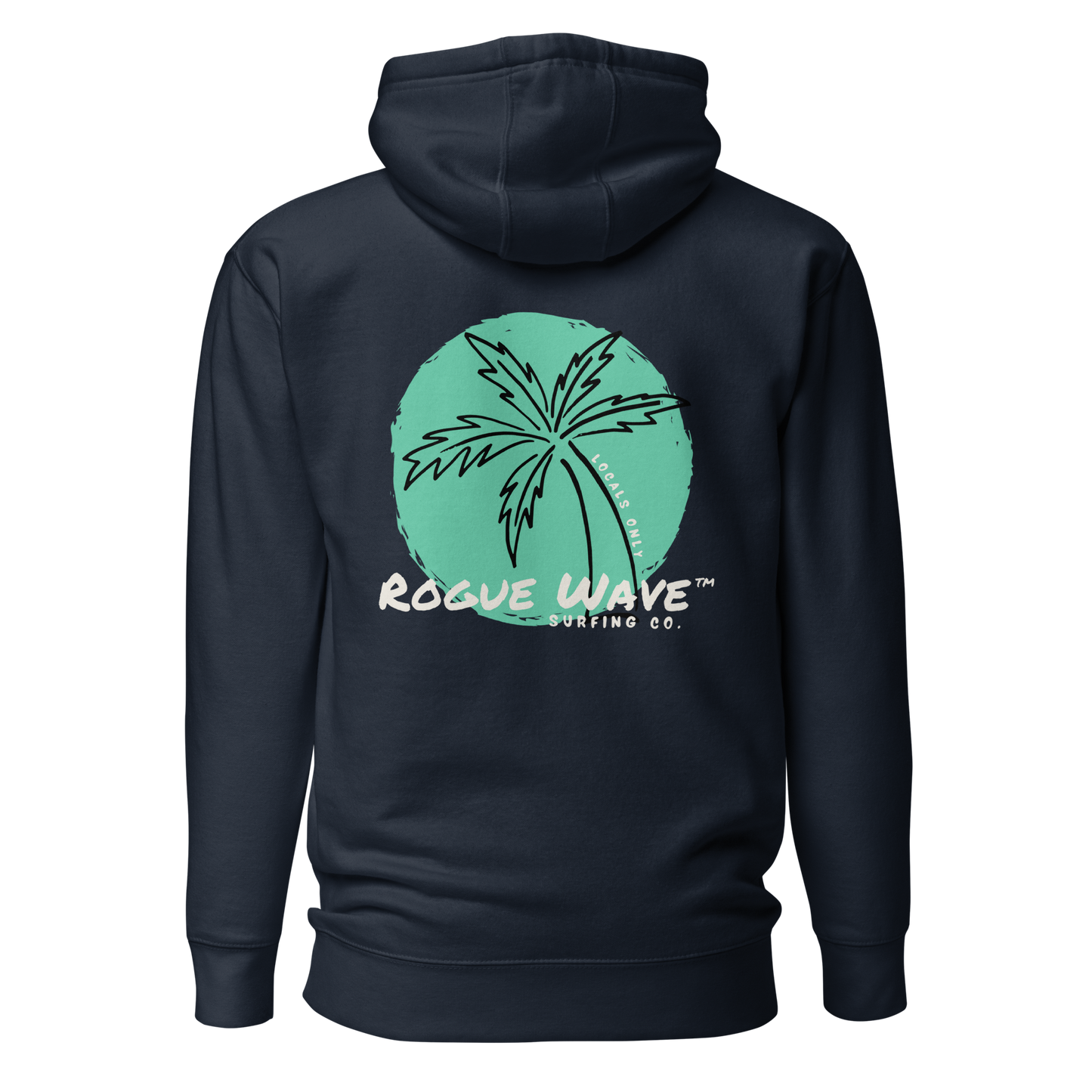 Rogue Wave Surfing Co™ Hoodie - Palm Tree