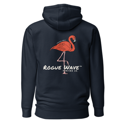 Rogue Wave Surfing Co™ Hoodie - Flamingo