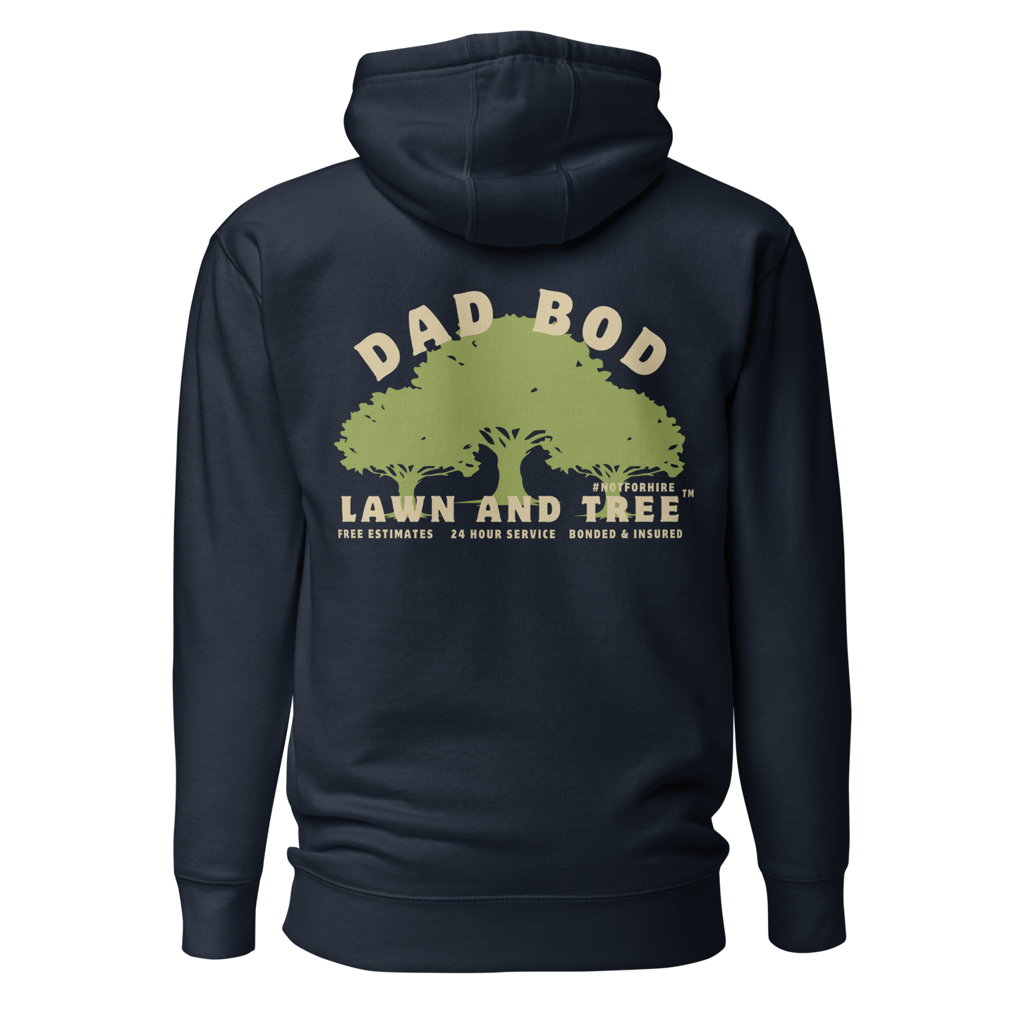 Dad Bod Lawn and Tree™ - Hoodie