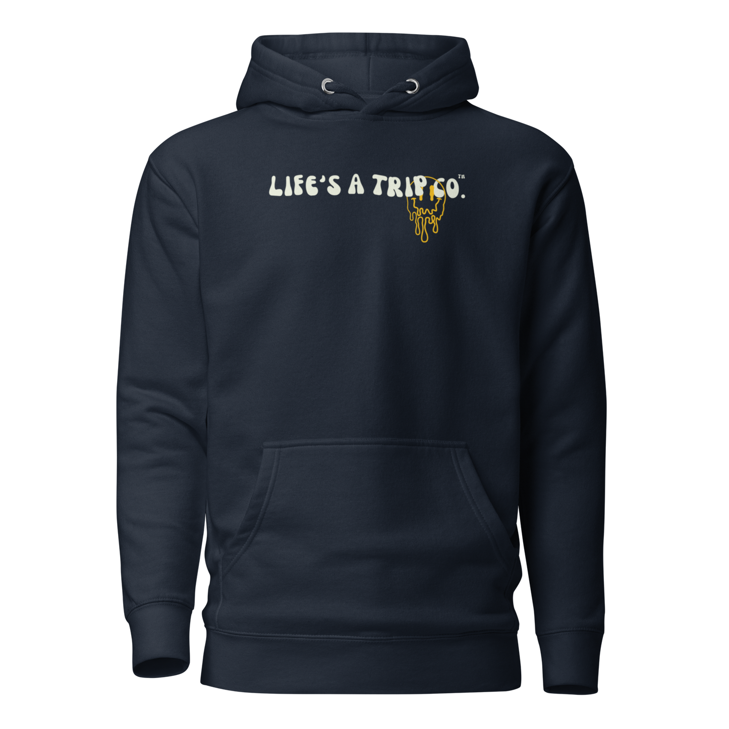 Life's a Trip Co.™ Premium Hoodie | Cotton Heritage M2580 | front/back