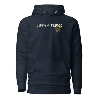 Life's a Trip Co.™ Premium Hoodie | Cotton Heritage M2580 | front/back