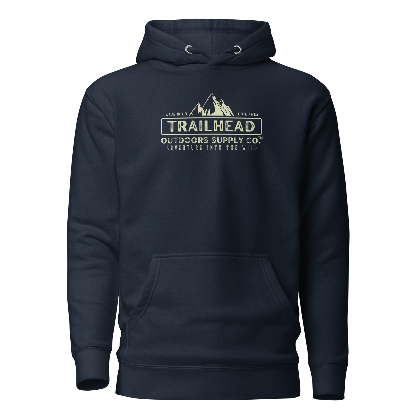 Trailhead Outdoors Supply Co.™ Premium Hoodie | Cotton Heritage M2580 | Front/Back