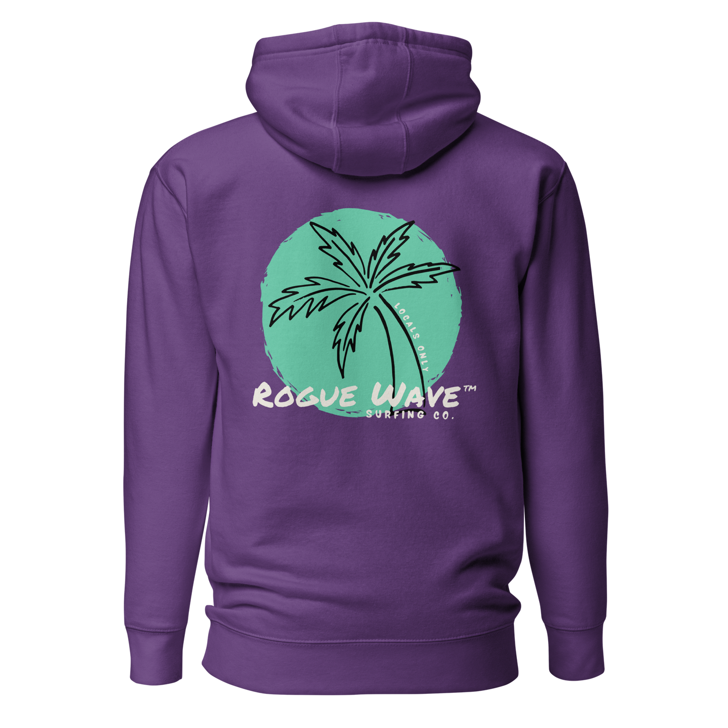 Rogue Wave Surfing Co™ Hoodie - Palm Tree