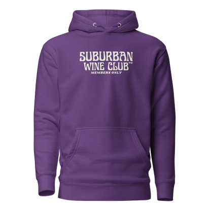 Suburban WIne Club™ Unisex Premium Hoodie | Cotton Heritage M2580 | Front