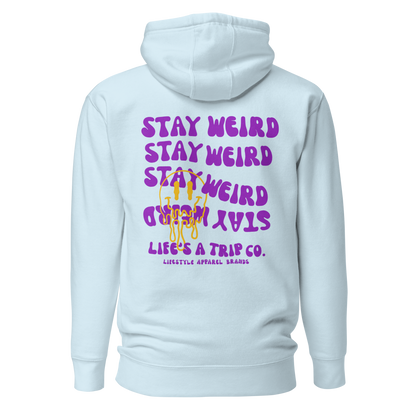 Life's a Trip Co.™ Stay Weird Premium Hoodie | Cotton Heritage M2580